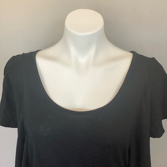 Express Ruffled Sleeve Tee - Picture 3 of 6
